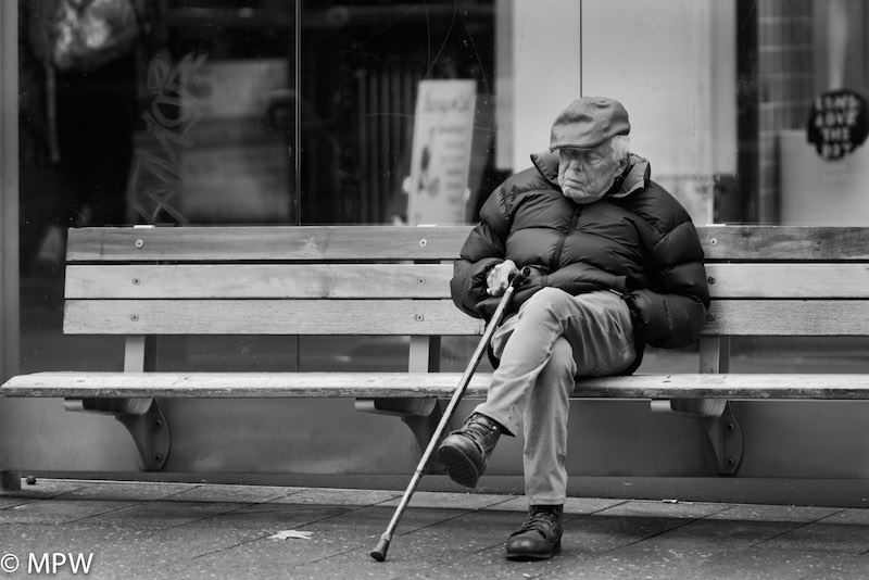 black and white photos queen street auckland