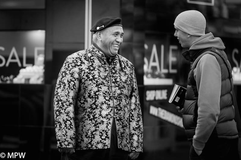 black and white photos queen street auckland mike wheelton