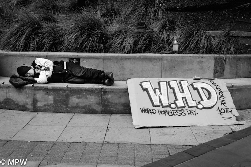 black and white photos queen street auckland