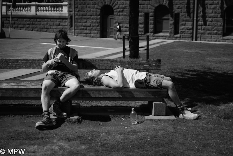 black and white photos queen street auckland mike wheelton