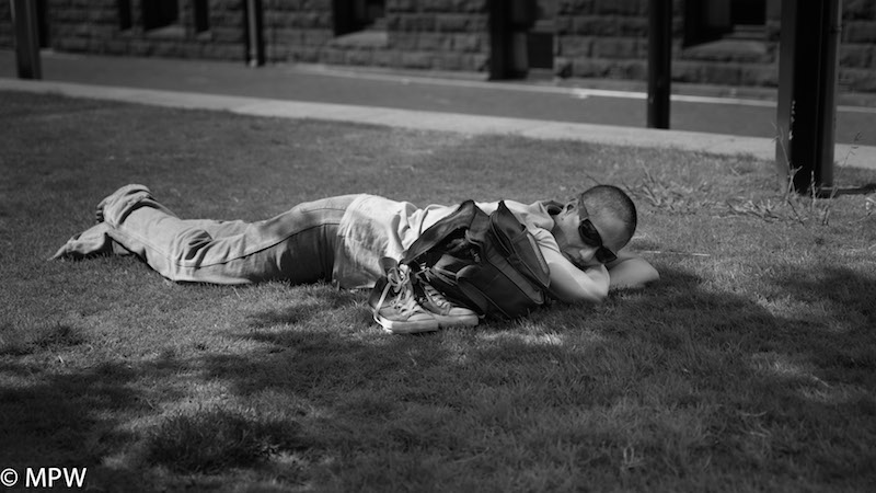 black and white photos queen street auckland mike wheelton