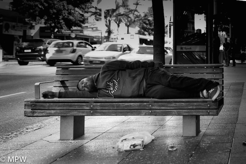 black and white photos queen street auckland mike wheelton
