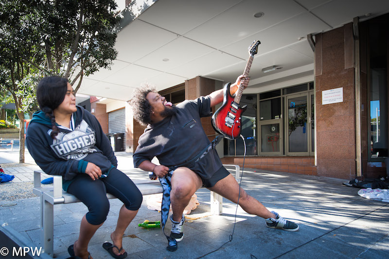 black and white photos queen street auckland mike wheelton