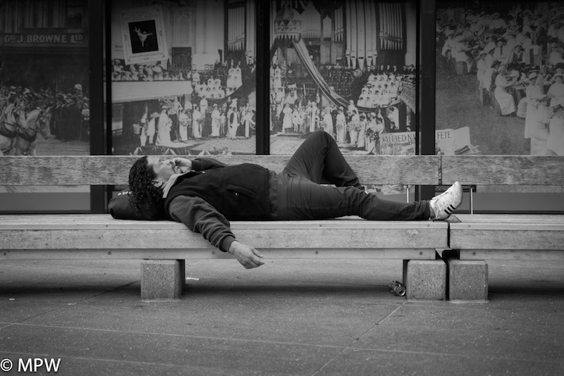 black and white photos queen street auckland mike wheelton