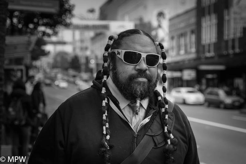 black and white photos queen street auckland mike wheelton