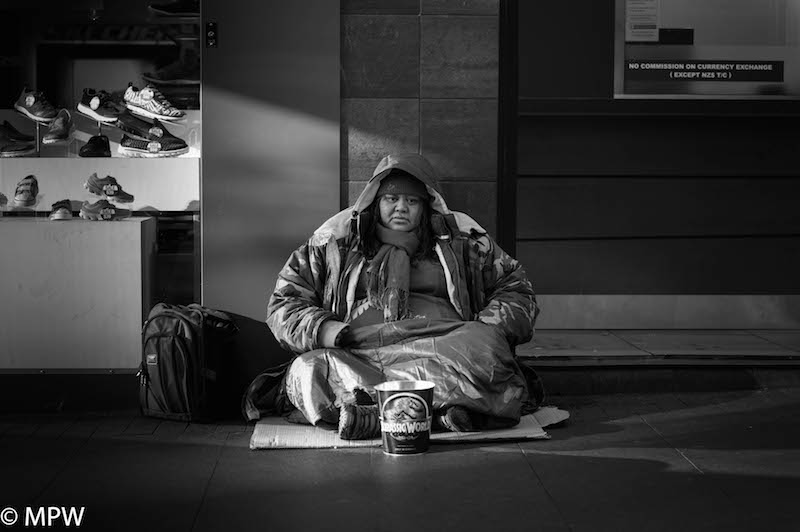 black and white photos queen street auckland mike wheelton