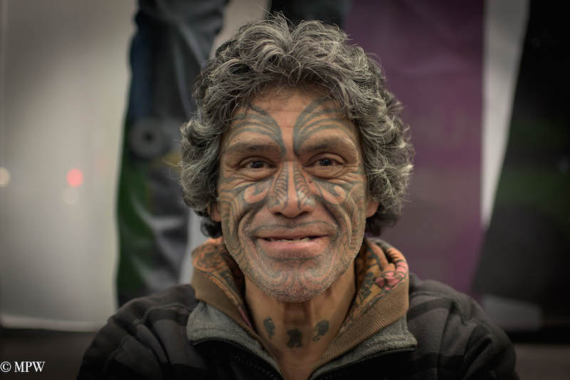 mike wheelton black and white, colour street photography Queen Street Auckland city