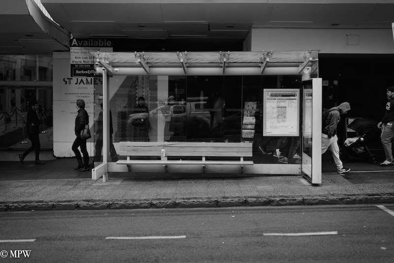 mike wheelton. The largest collection of colour, black and white street photography, in Queen Street, Auckland city, New Zealand.