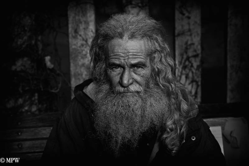 mike wheelton black and white, colour street photography Queen Street Auckland city