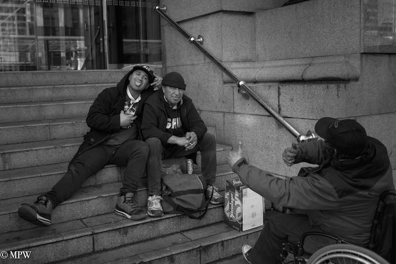 Mike Wheelton. The largest collection of colour, black and white street photography. Taken in and around Queen Street, Auckland city, New Zealand.