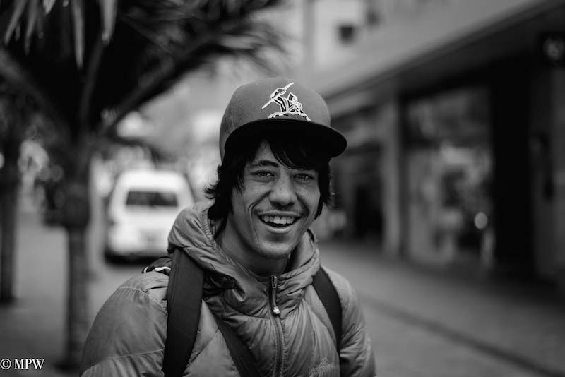 mike wheelton the  largest collection of colour, black and white street photography, in Queen Street, Auckland city, New Zealand.