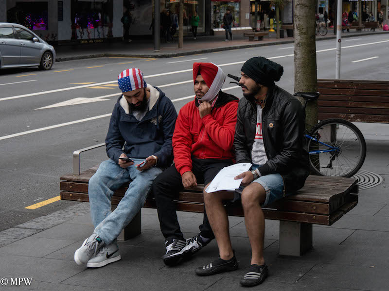 Mike Wheelton. The largest collection of colour, black and white street photography. Taken in and around Queen Street, Auckland city, New Zealand.
