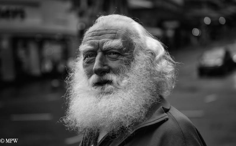 Mike Wheelton. The largest collection of colour, black and white street photography. Taken in and around Queen Street, Auckland city, New Zealand.