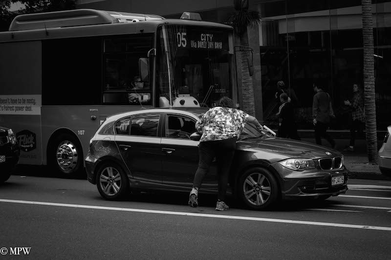 Mike Wheelton photo storyteller. The largest collection of colour, black and white street photography. Taken in and around Queen Street, Auckland city, New Zealand.
