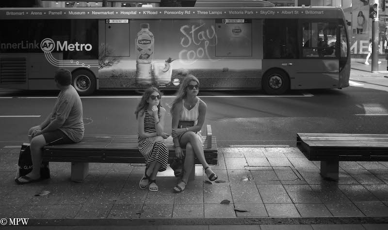 Mike Wheelton photo storyteller. The largest collection of colour, black and white street photography. Taken in and around Queen Street, Auckland city, New Zealand.