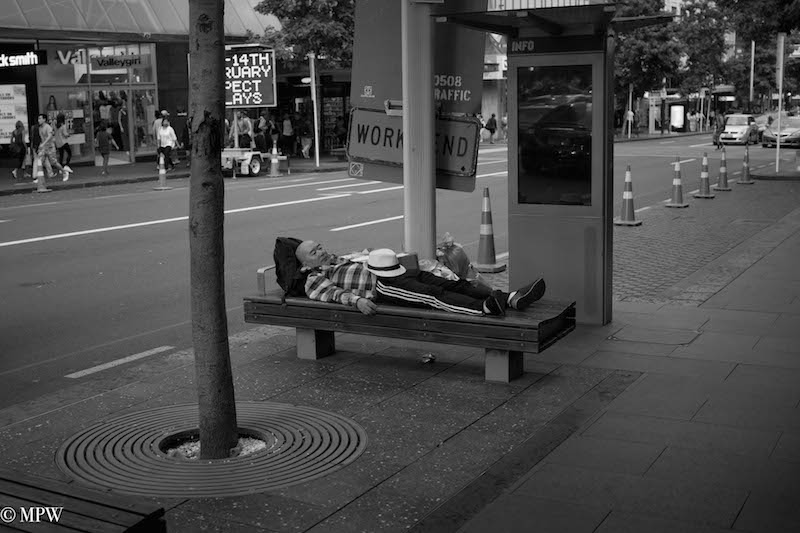 Mike Wheelton photo storyteller. The largest collection of colour, black and white street photography. Taken in and around Queen Street, Auckland city, New Zealand.