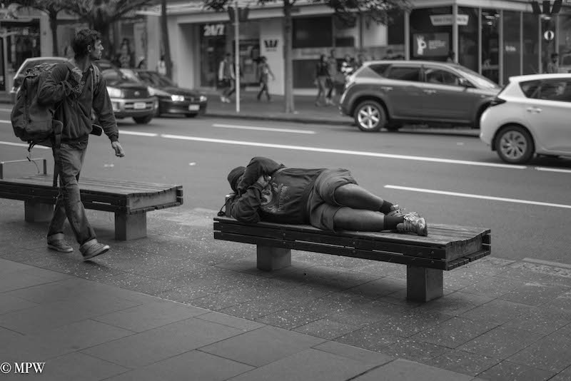 Mike Wheelton photo storyteller. The largest collection of colour, black and white street photography. Taken in and around Queen Street, Auckland city, New Zealand.