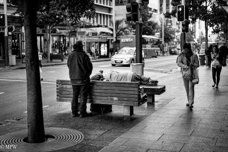 Mike Wheelton photo storyteller. The largest collection of colour, black and white street photography. Taken in and around Queen Street, Auckland city, New Zealand.
