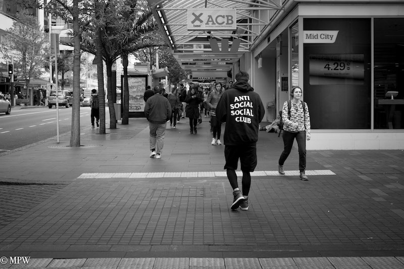 Mike Wheelton photo storyteller. The largest collection of colour, black and white street photography. Taken in and around Queen Street, Auckland city, New Zealand.