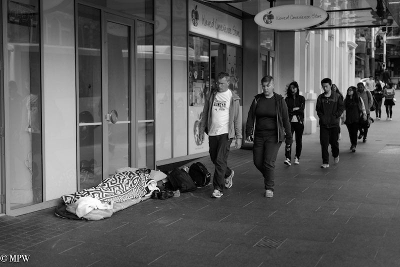 Mike Wheelton photo storyteller. The largest collection of colour, black and white street photography. Taken in and around Queen Street, Auckland city, New Zealand.