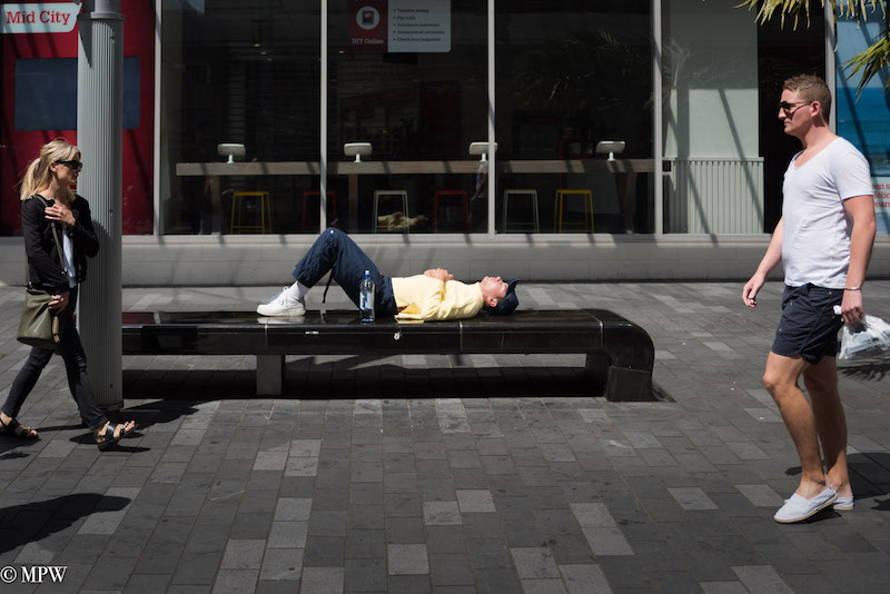 Mike Wheelton photo storyteller. The largest collection of colour, black and white street photography. Taken in and around Queen Street, Auckland city, New Zealand.