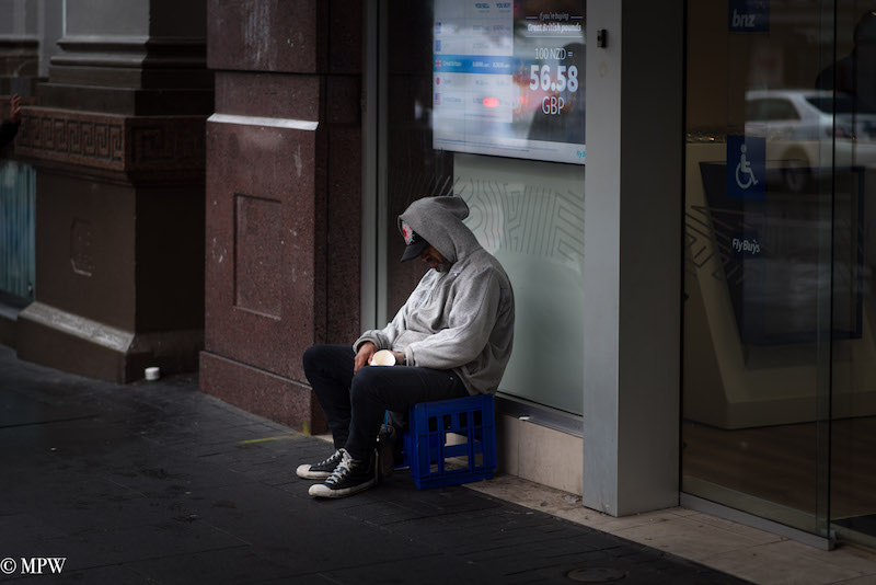 Mike Wheelton photo storyteller. The largest collection of colour, black and white street photography. Taken in and around Queen Street, Auckland city, New Zealand.