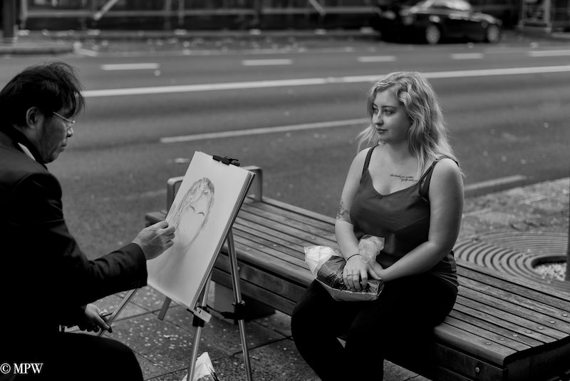 Mike Wheelton street photographer. The largest collection of colour, black and white street photography. Taken in and around Queen Street, Auckland city, New Zealand.