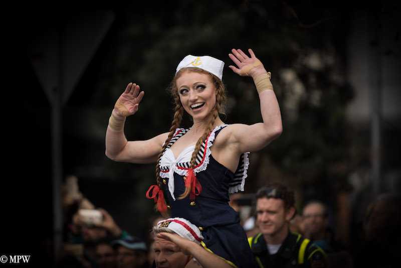 Americas Cup victory parade, Auckland 2017.