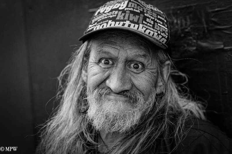 Mike Wheelton street photographer. Colour and black and white. Queen Street, Auckland city, New Zealand.