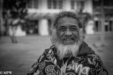 faces of queen street black and white colour photos
