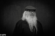 black and white street photo auckland