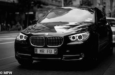 black and white photos queen street auckalnd