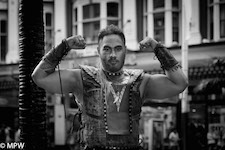 black and white photos queen street auckland