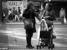 black and white photos queen street auckland mike wheelton