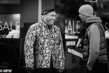 black and white photos queen street auckland mike wheelton
