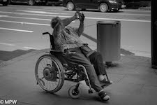 black and white photos queen street auckland mike wheelton