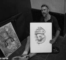 Queen street blackand white photos auckland