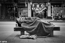 black and white photos queen street auckland