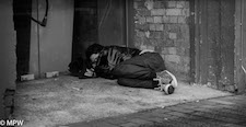black and white photos queen street auckland mike wheelton