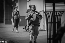 black and white photos queen street auckland mike wheelton
