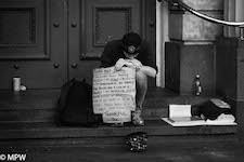 black and white photos queen street auckland mike wheelton
