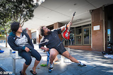 black and white photos queen street auckland mike wheelton