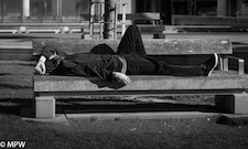 black and white photos queen street auckland mike wheelton
