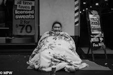 black and white photos queen street auckland mike wheelton
