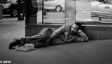black and white photos queen street auckland mike wheelton