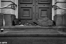 black and white photos queen street auckland mike wheelton