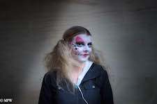 mike wheelton black and white, colour street photography Queen Street Auckland city