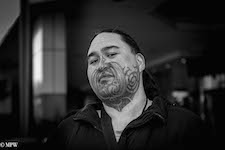 mike wheelton black and white photography Queen Street Auckland city