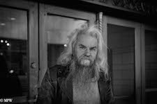 mike wheelton black and white, colour street photography Queen Street Auckland city