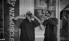mike wheelton black and white, colour street photography Queen Street Auckland city